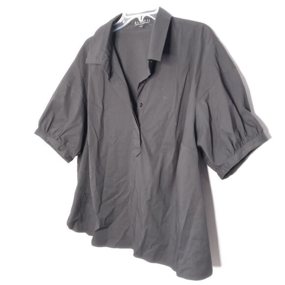 Eloquii black blouse size 20 - Picture 2 of 7